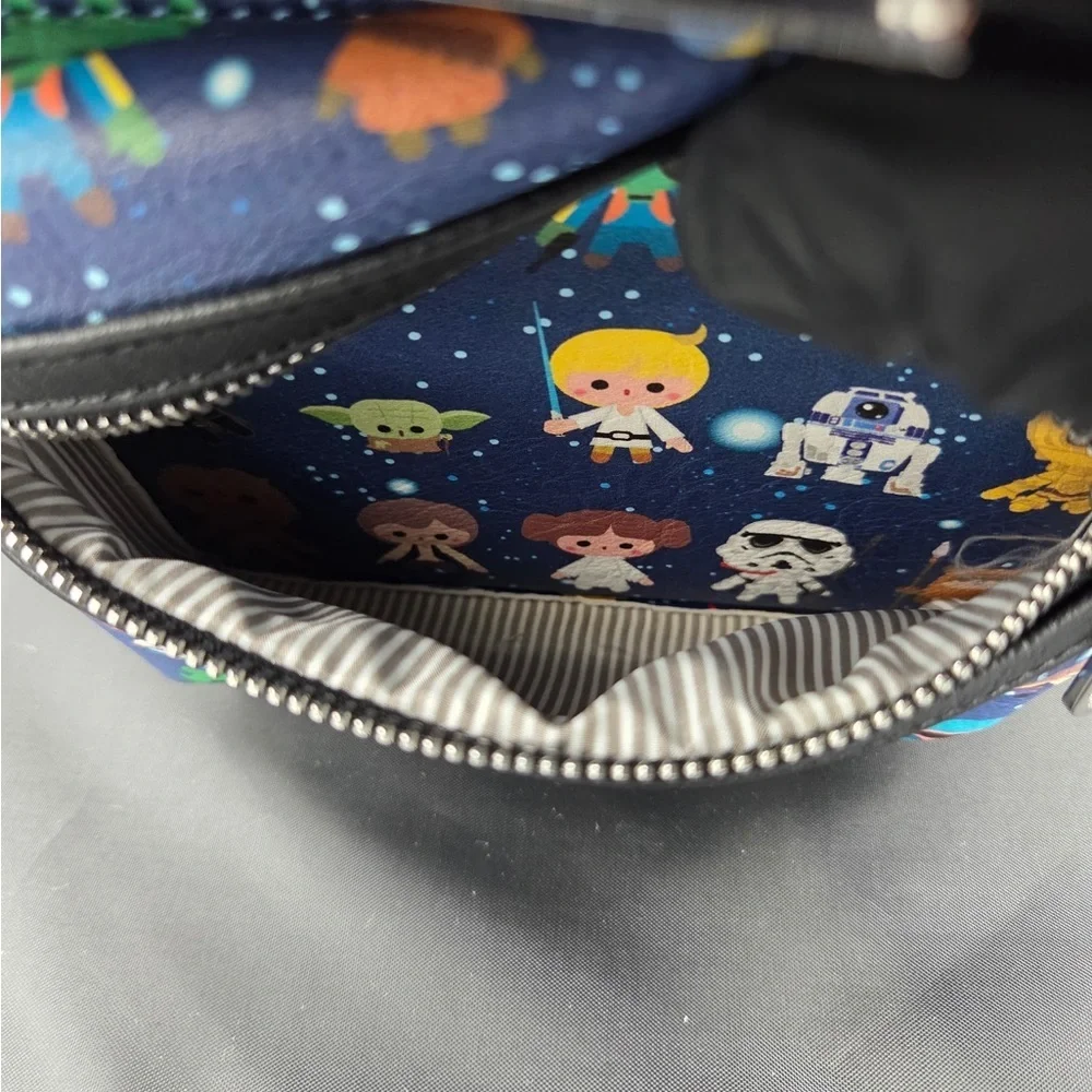 Loungefly Starwars Chibi Print Backpack - Picture 2 of 7